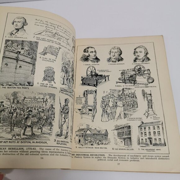 1950s Story of Hanoverian and Modern Britain Told in Pictures Illust History - Picture 6 of 8